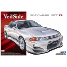 1/24 ザ・チューンドカーシリーズ No.60 ニッサン VeilSide コンバットモデル BNR32 スカイライン GT-R 1990 アオシマ, AOS57094, by アオシマ