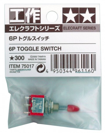 ﾀﾐﾔ ｴﾚｸﾗﾌﾄｼﾘｰｽﾞ 6Pﾄｸﾞﾙｽｲｯﾁ 75017 タミヤ, TAM61160, by タミヤ