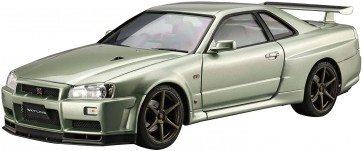 1/24 ザ・モデルカー No.134 ニッサン BNR34 スカイラインGT-R V-specII Nur. ’02 ザ・モデルカーアオシマ, AOS62753, by アオシマ