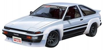 1/24　ＳパッケージVer.R 40 TRD AE86トレノ N2仕様 アオシマ, AOS06337, by アオシマ