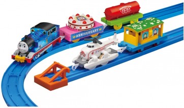 プラレール 30周年記念 キラキラトーマスとハロルドのパーティーコレクション タカラトミー, TAK13987, by タカラトミー