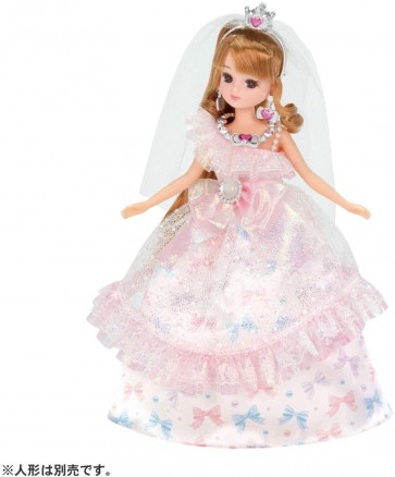 リカちゃん LW-15 リボンリボンウエディング リカちゃんタカラトミー, TAK59322, by タカラトミー