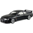 1/32 ザ・スナップキット No.15-SP2 ニッサン R33スカイラインGT-R カスタムホイール (ブラック) アオシマ, AOS66393, by アオシマ
