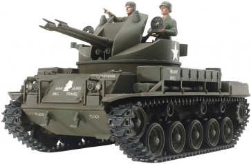 1/35 ミリタリーミニチュアシリーズ アメリカ陸軍対空自走砲M42ダスター 人形3体付き タミヤ, TAM64437, by タミヤ