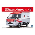 1/24 12 サンバートラック 赤帽車, AOS07396, by アオシマ