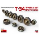 1/35 Ｔ－３４ホイールセット（1942-43生産シリーズ）ミニアート, ma10767, by いいえ