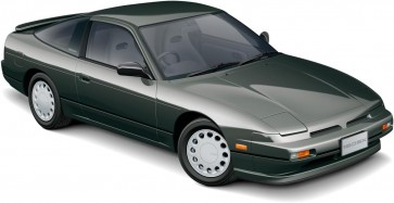 1/24 ザ・モデルカー No.88 ニッサン RS13/RPS13 180SX TYPE II ’89/’91 アオシマ, AOS64894, by アオシマ