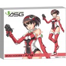 1/12 A.S.G ガールズ EMO-X0022 アリア ハセガワ, HAS02014, by ハセガワ