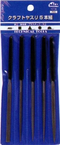 クラフトヤスリ ５本組, MNSH-14, by ミネシマ