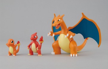 ポケプラ リザードン 進化セット, BAN0181336, by バンダイ