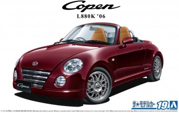 1/24 ザ・モデルカー No.19 ダイハツ L880K コペン アルティメットエディション 2006 アオシマ, AOS58299, by アオシマ