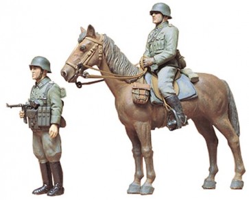 1/35 MM ﾄﾞｲﾂ乗馬ｾｯﾄ, TAM35053, by タミヤ