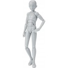 S.H.Figuarts ボディくん -スクールライフ- Edition DX SET (Gray Color Ver.) バンダイ, BAC60541, by バンダイ
