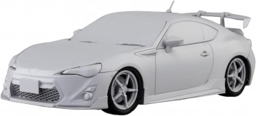 1/24 MFゴースト No.4 片桐 夏向 ZN6 TOYOTA86 第14巻 シーサイドダブルレーン仕様 アオシマ, AOS67840, by アオシマ