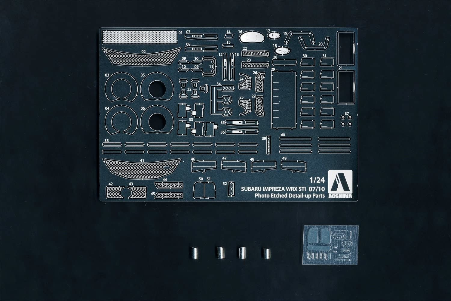 1/24 スバル GRB インプレッサ' 07/'10 共通ディテールアップ