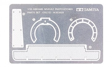 1/35 ミリタリーミニチュアシリーズ M1A1/A2 エイブラムス エッチングパーツ タミヤ, TAM97060, by タミヤ