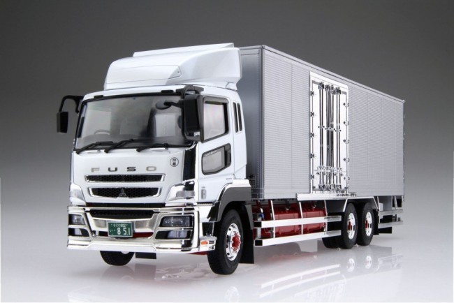 アオシマNo.18 三菱ふそう 2010 スーパーグレートFU フルハーフ冷凍車