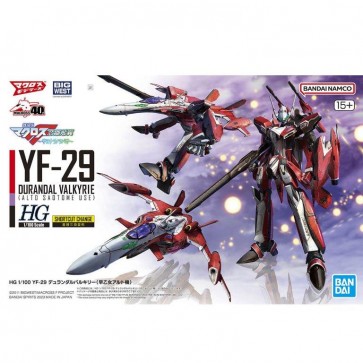 1/100 HG YF-29 デュランダルバルキリー (早乙女アルト機) マクロス Frontier バンダイ, BAN54205, by バンダイ