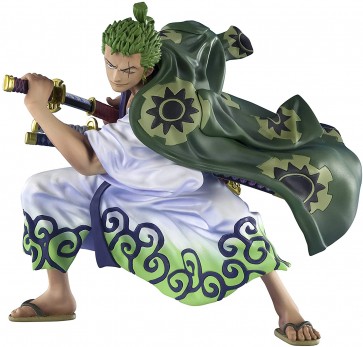 フィギュアーツZERO ONE PIECE ロロノア・ゾロ（ゾロ十郎） ワンピースバンダイ, BAN08383, by バンダイ