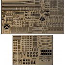 1/700 特シリーズNo.99 EX-101 日本海軍重巡洋艦 伊吹 純正エッチングパーツ フジミ, FUJ33172, by フジミ