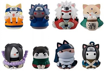 ニャルト！NARUTO -ナルト- サスケく～んこっちにいらっしゃ～い編 1BOX 8個入り メガハウス, MEG29567, by メガハウス