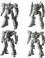 アーマード・コア ストラクチャーアーツ ノンスケールプラスチックモデルキット シリーズ Vol.1 1BOX 4個入り  コトブキヤ, KBY83523, by コトブキヤ