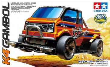 ミニ四駆REV K4 ギャンボー (FM-Aシャーシ) タミヤ, TAM87188, by タミヤ