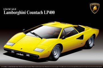 1/24 ランボルギーニ カウンタック LP400, AOS46708, by アオシマ