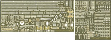 1/700 グレードアップパーツシリーズ No.140 艦NEXT 日本海軍戦艦 長門 昭和19年 純正エッチングパーツ フジミ, FUJ17164, by フジミ