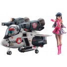1/24 超時空要塞 マクロス リン・ミンメイ(ステージドレス) w/VF-1S ストライクバルキリー(たまごひこーき) ハセガワ, HAS58639, by ハセガワ