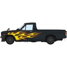 1/24 ニッサン サニートラック (GB122) ファイアパターン w/チンスポイラー ハセガワ, HAS07516, by ハセガワ