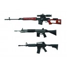 1/12 GUN-2 リアリスティックウエポンシリーズ リアリスティックライフル  プラッツ, PLZ34608, by プラッツ