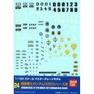 1/100 ｶﾞﾝﾀﾞﾑﾃﾞｶｰﾙ24 MG ｶﾞﾝﾀﾞﾑ0083ｼﾘｰｽﾞ用, BAN41518, by バンダイ
