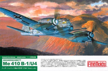 1/72 ドイツ空軍 メッサーシュミット Me410 B-1/U4 ｢ホルニッセ｣ ファインモールド, FIN50109, by ファインモールド