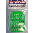 ミニ四駆グレードアップパーツ 軽量プラスペーサーセット(12/6.7/6/3/1.5mm) (蛍光グリーン) [ミニ四駆特別企画] タミヤ, TAM54438, by タミヤ