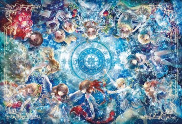 ジグソーパズル 300ピース ファンタジックアート おにねこ 12星座物語 エポック, EPC83224, by エポック