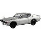 1/32 楽プラ スナップキット No.24-SR ニッサン C110スカイラインGT-R(シルバー) アオシマ, AOS04191, by アオシマ