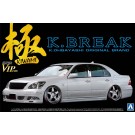 1/24 スーパーＶＩＰカー 103 極 K-BREAK トヨタ 30セルシオ　後期（TYPEⅤ） アオシマ, AOS06283, by アオシマ