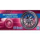 1/24 ザ・チューンドパーツ No.101 K-BREAK ハイブリード クロスナイン 19インチ ザ・チューンドパーツアオシマ, AOS61145, by アオシマ