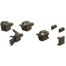 1/144 ﾋﾞﾙﾀﾞｰｽﾞﾊﾟｰﾂHD　MSﾊﾝﾄﾞ03(連邦Sｻｲｽﾞ)ﾒｶﾆｯｸｶﾗｰ バンダイ, BAN11634, by バンダイ