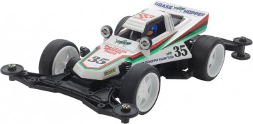 ミニ四駆 1/32 レーサーミニ四駆シリーズ No.105 グラスホッパーJr. (VZシャーシ) タミヤ, TAM81056, by タミヤ