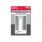 マイクロゲージ2 1.9-4.3mm用(1枚入) ハイキューパーツ, HIQ75527, by ハイキューパーツ