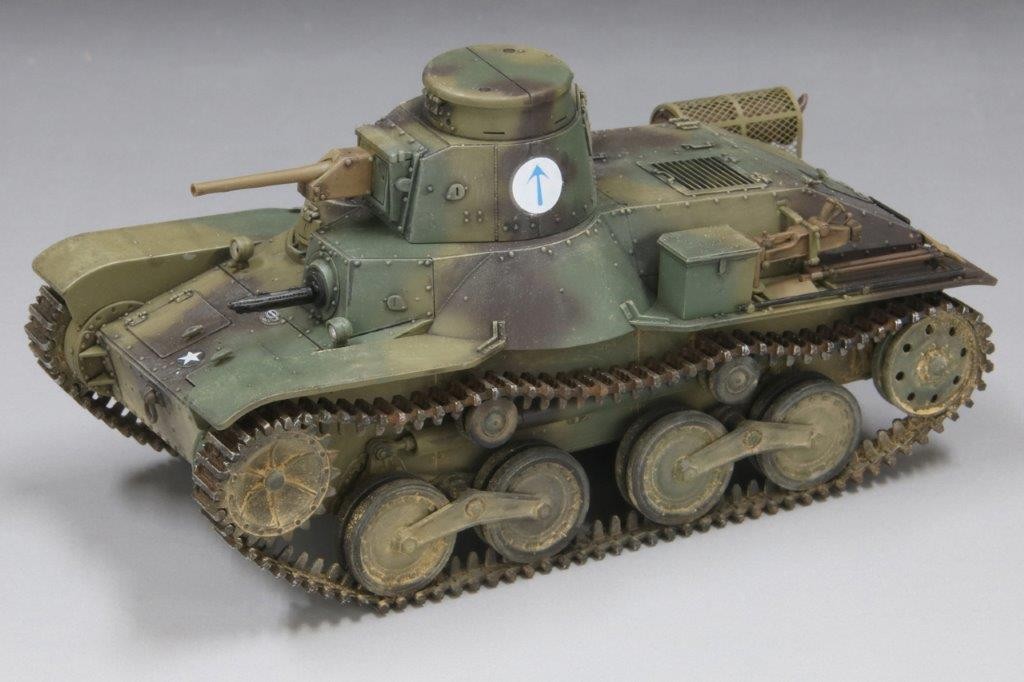 1/35 帝国陸軍 九五式軽戦車[ハ号] 後期型 硫黄島 ファインモールド