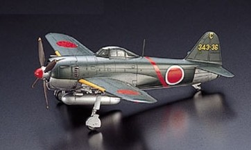 1/72 エース列伝シリーズ No.1 紫電 11型甲 第343航空隊 剣 アオシマ, AOS16343, by アオシマ