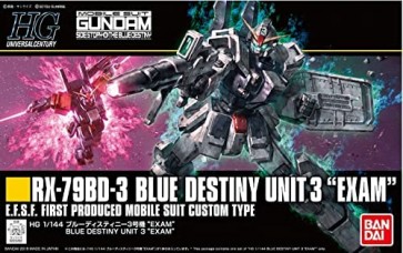 1/144 ＨＧＵＣ ブルーディスティニー３号機“ＥＸＡＭ” バンダイ, BAN22620, by バンダイ