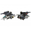 1/100 超時空要塞 マクロス VF-1S ストライクバルキリー[ファイター]一条輝 機、ロイ・フォッカー 機 ウェーブ, WAV90690, by ウェーブ