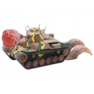 ちび丸ミリタリー 九七式中戦車 チハ 57mm砲塔・前期車台特別仕様(エフェクトパーツ付き) フジミ, FUJ63286, by フジミ