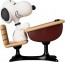 UDF PEANUTS SERIES 18 Snoopy with desk  メディコム・トイ, MED58440, by メディコム・トイ