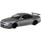 1/32 ザ・スナップキット No.11-SP4 ニッサン R34スカイラインGT-R カスタムホイール (アスリートシルバー) アオシマ, AOS66331, by アオシマ