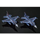 1/144 航空自衛隊 F-2A 空自創設70周年＆築城基地開設70周年記念塗装機 2機セット プラッツ, PLZ27324, by プラッツ